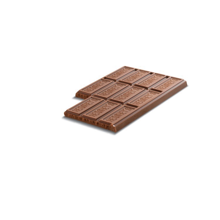 slide 27 of 68, Hershey's Milk Chocolate XL, Candy Bar, 4.4 oz (16 Pieces), 4.4 oz