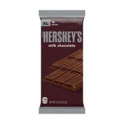 Hershey's Milk Chocolate XL, Candy Bar, 4.4 oz (16 Pieces)