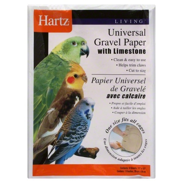 slide 1 of 1, Hartz Living Gravel Paper, Universal, With Limestone, 9 ct