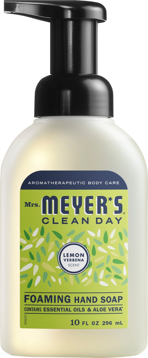 slide 3 of 3, Mrs. Meyer's Clean Day Foaming Hand Soap, Lemon Verbena Scent, 10 Ounce Bottle, 10 fl oz