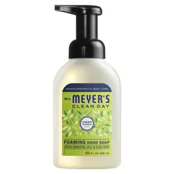 Mrs. Meyer's Clean Day Foaming Hand Soap, Lemon Verbena Scent, 10 Ounce Bottle