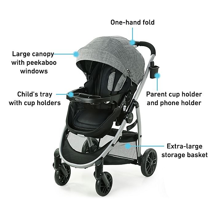 slide 6 of 6, Graco Modes Pramette Travel System - Ellington, 1 ct