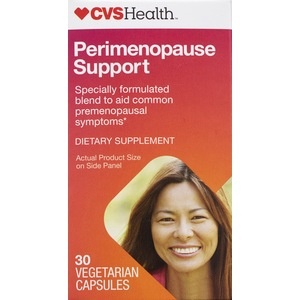 slide 1 of 1, CVS Health Perimenopause Support Vegetarian Capsules, 30 ct
