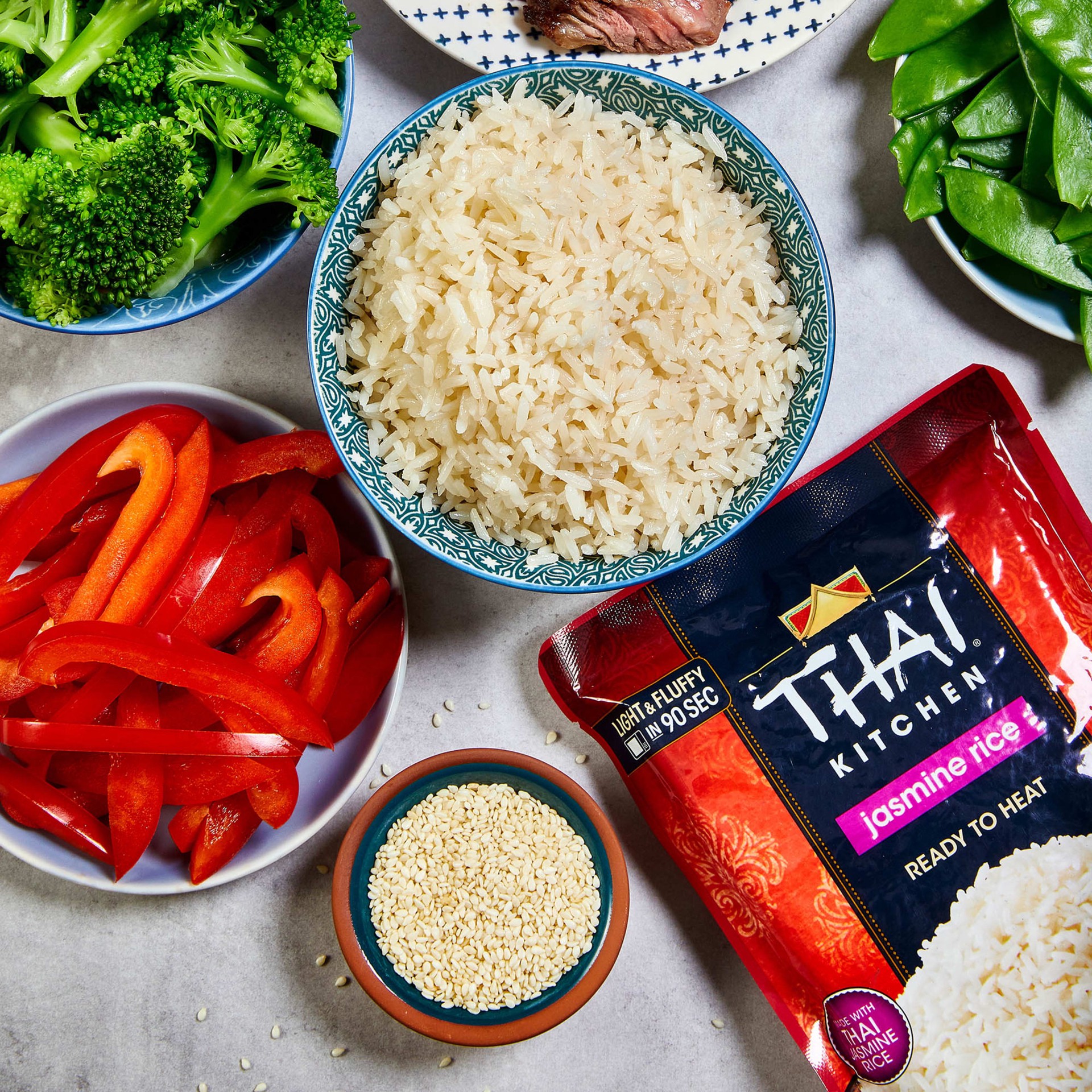 slide 4 of 5, Thai Kitchen Rice Jasmine Retort, 8.8 oz