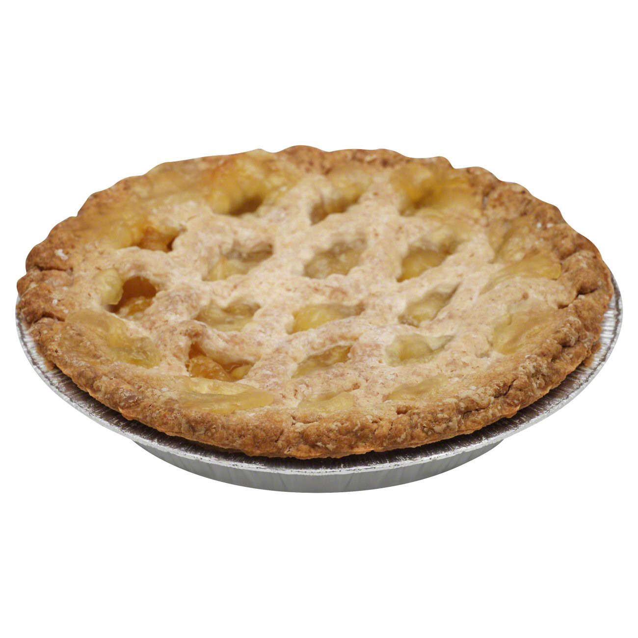 slide 1 of 1, H-E-B 8'' Lattice Pineapple Pie, 27 oz