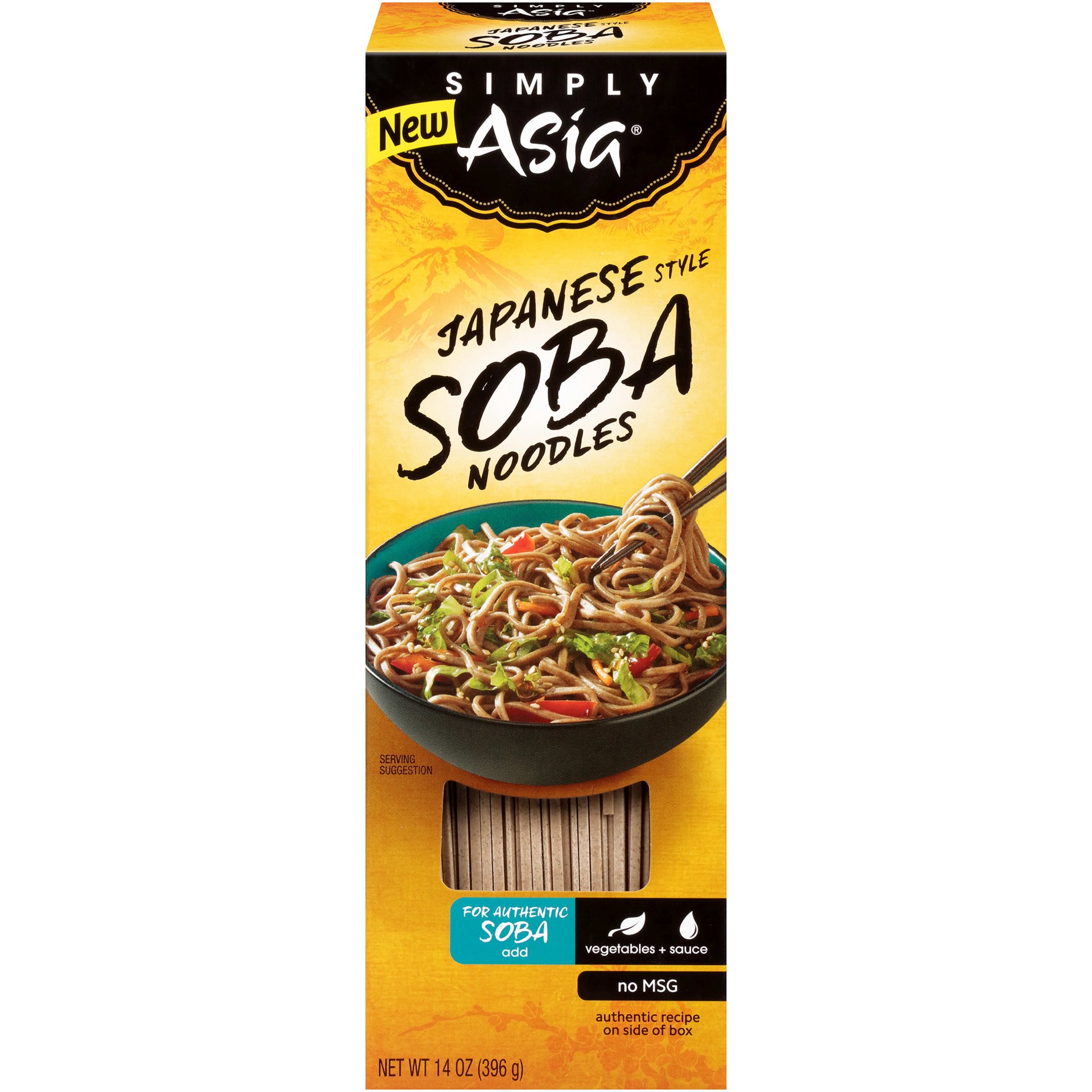 slide 1 of 2, Simply Asia Japanese Style Soba Noodles, 14 oz