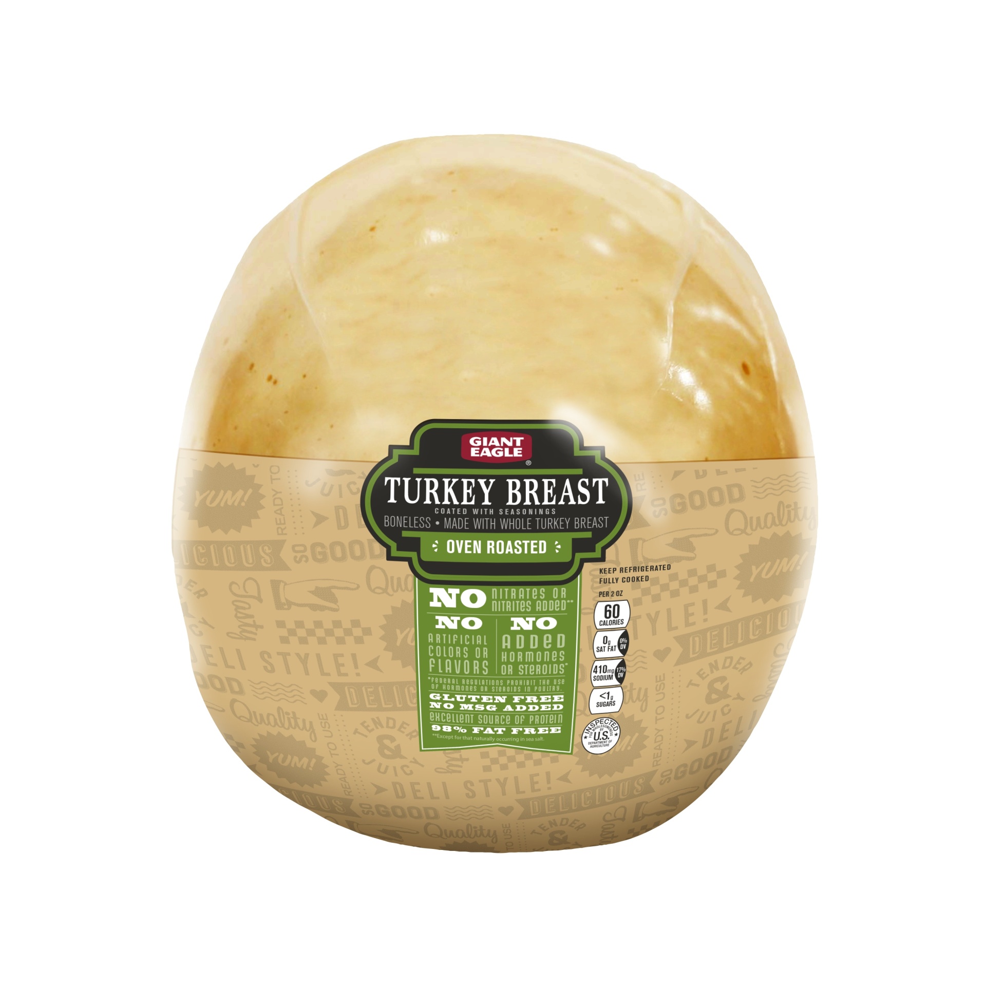 Giant Eagle Oven Roasted Turkey Breast per lb Shipt