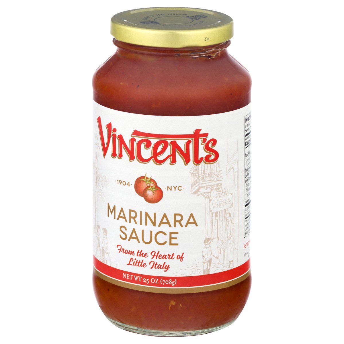 slide 11 of 13, Vincent's Marinara Sauce 25 oz, 25 oz