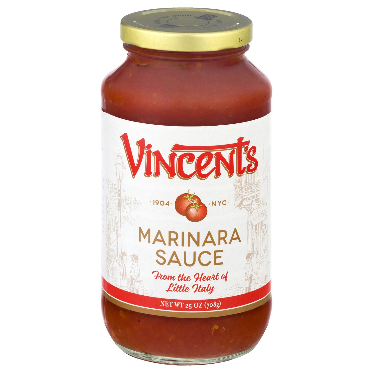 slide 2 of 13, Vincent's Marinara Sauce 25 oz, 25 oz