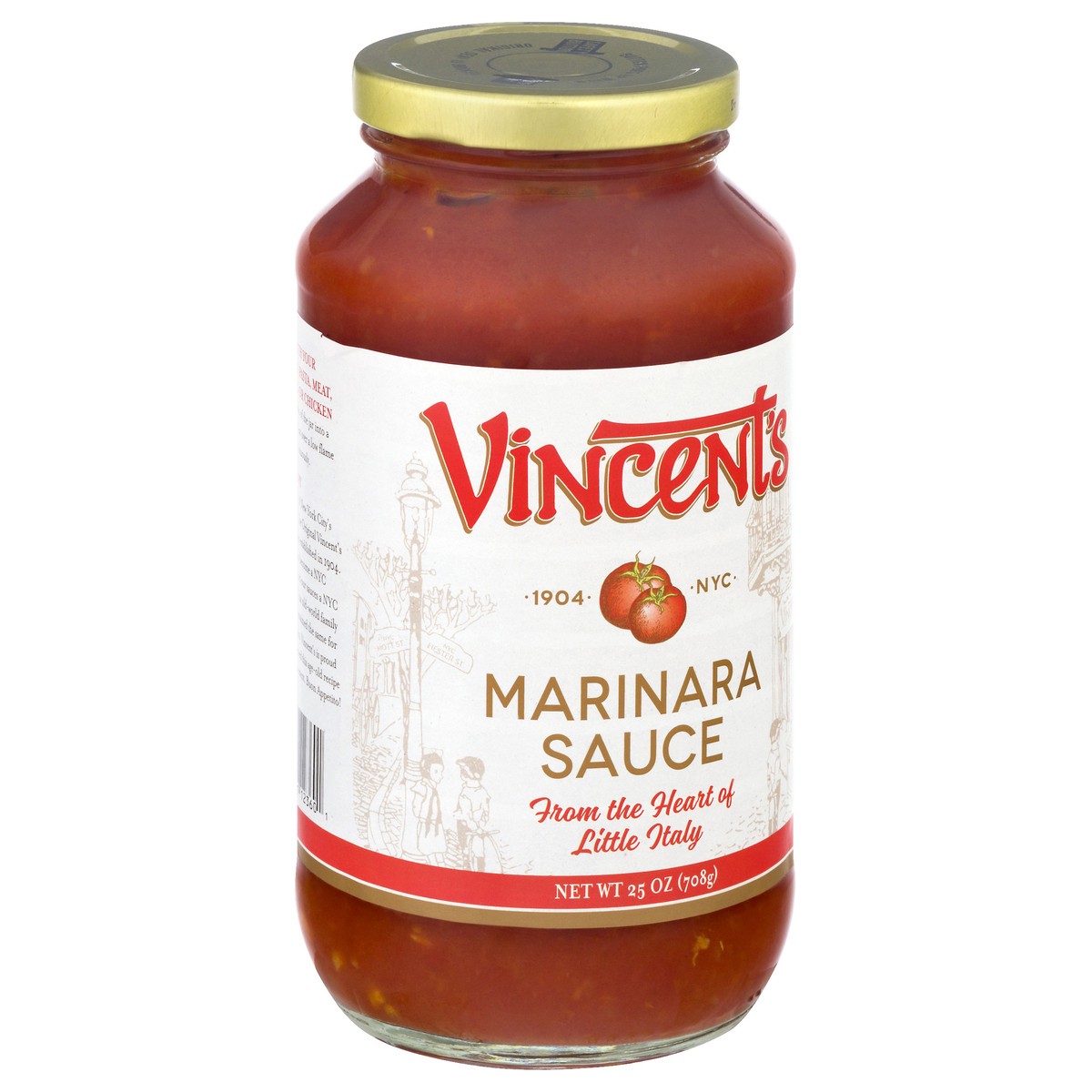 slide 8 of 13, Vincent's Marinara Sauce 25 oz, 25 oz