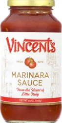 Vincent's Marinara Sauce 25 oz