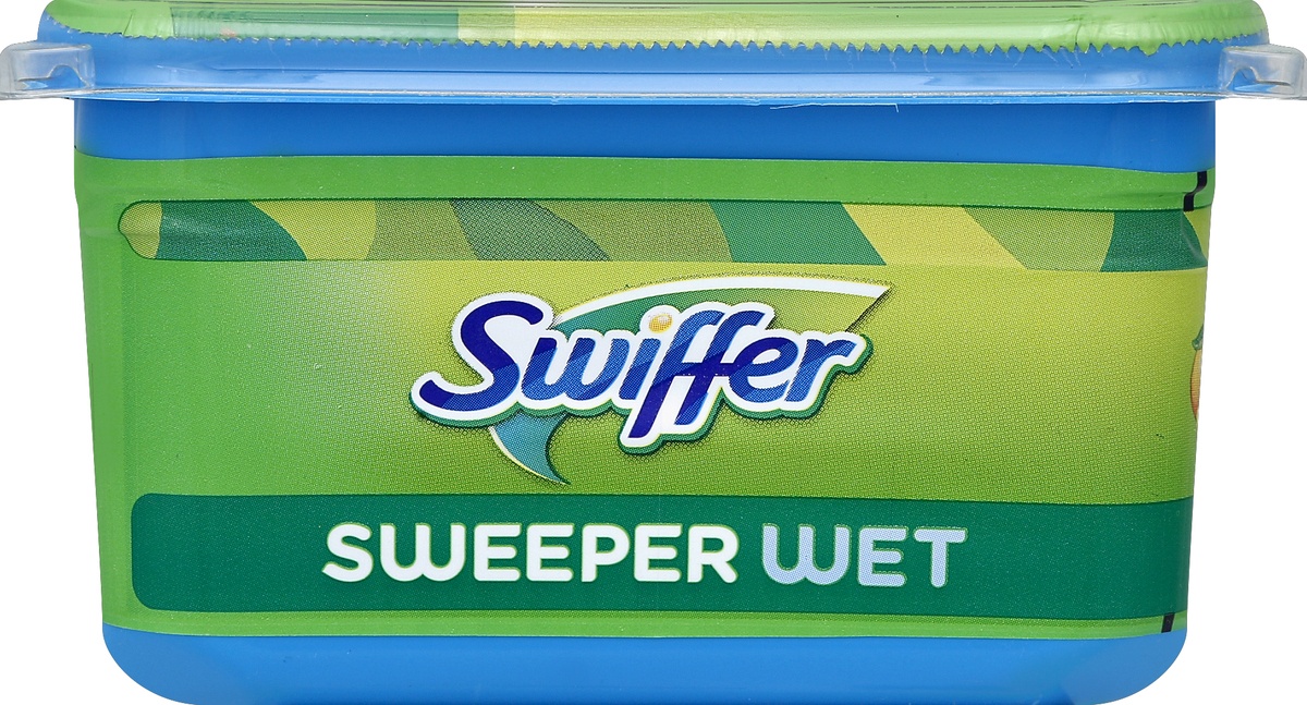 slide 3 of 5, Swiffer Wet Mopping Cloths, 24 ct