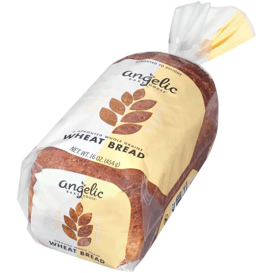 slide 4 of 8, Angelic Bakehouse Sprouted 7 Whole Grains Wheat Bread, 16 oz