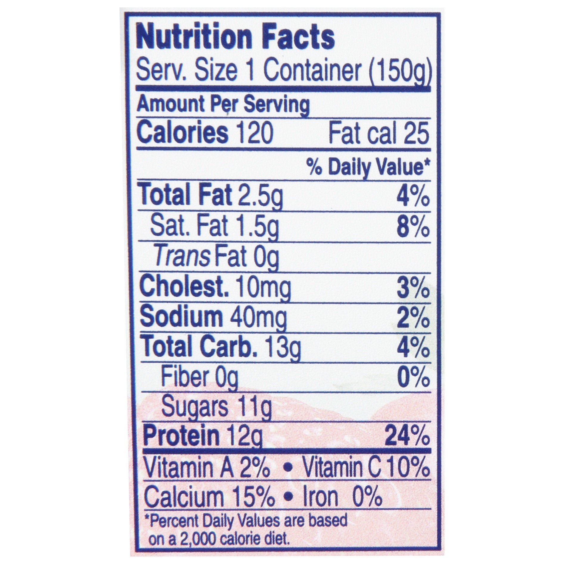 slide 2 of 6, Fage Yogurt Greek Nonfat Strained with Strawberry, 5.3 oz