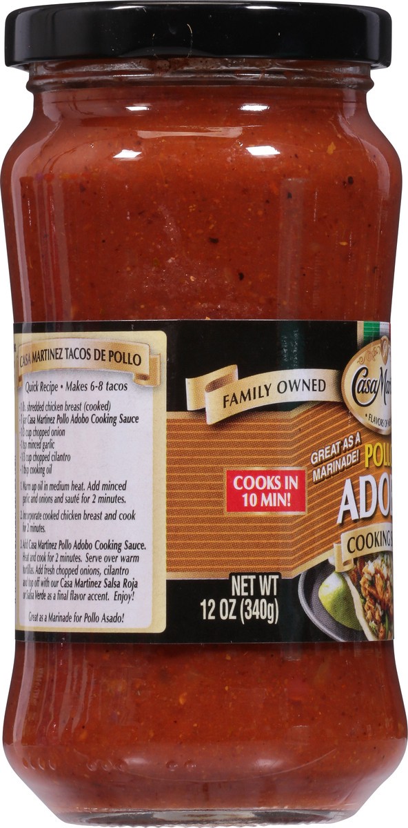 slide 6 of 9, Casa Martinez Pollo Adobo Cooking Sauce 12 oz, 12 oz