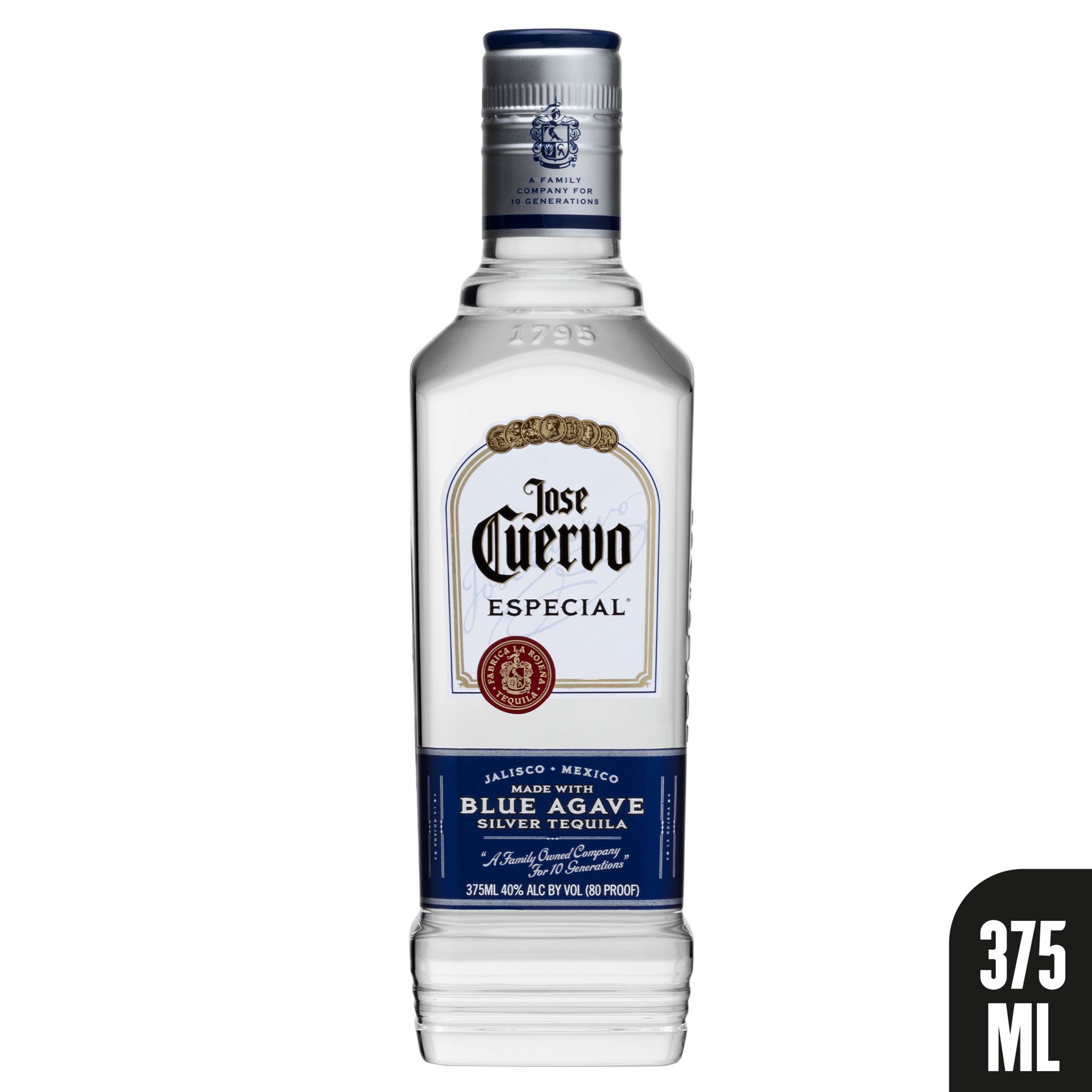 slide 9 of 10, Jose Cuervo Especial Silver Tequila 80 Proof - 375 ml, 375 ml