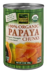 Native Forest 100% Organic Papaya Chunks