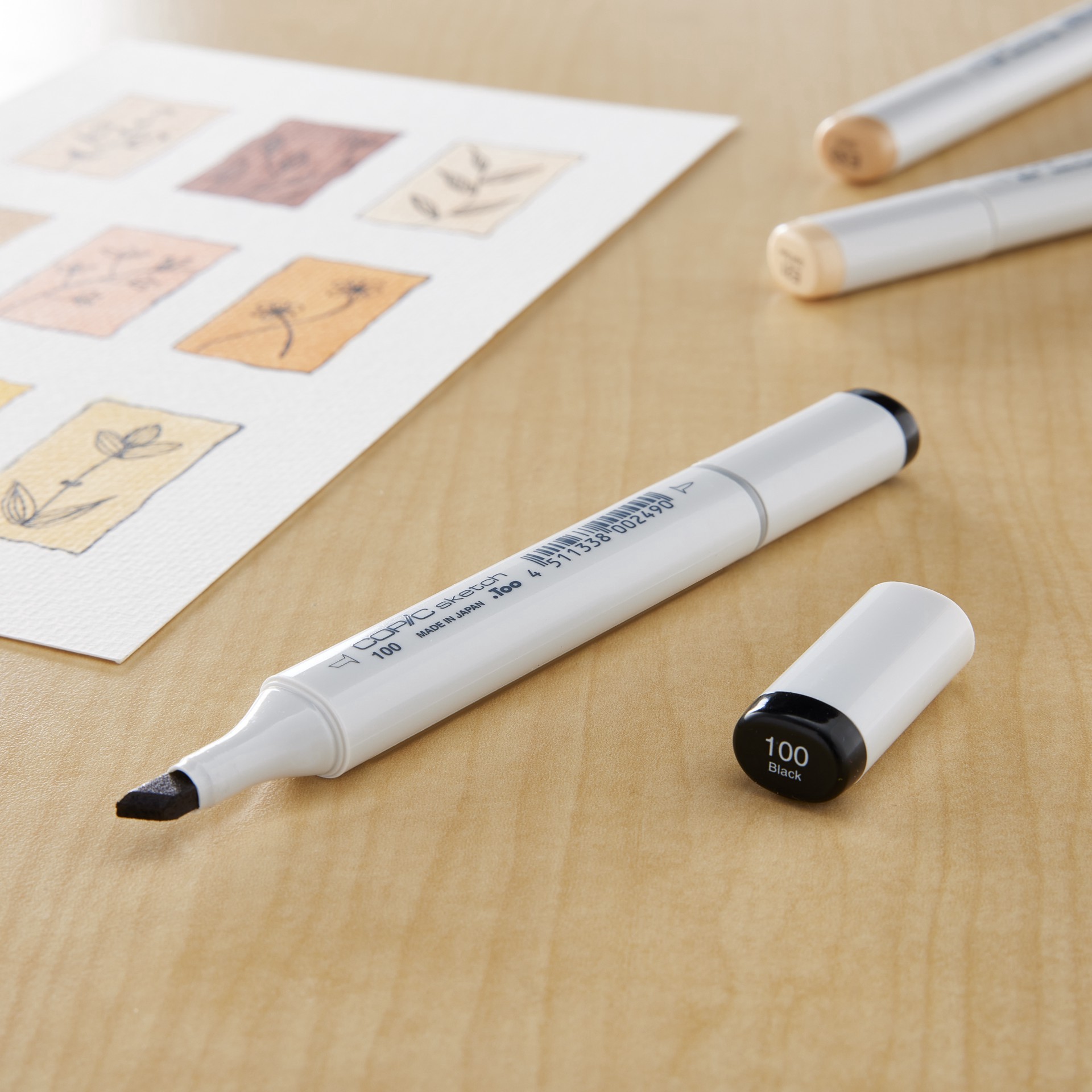 slide 2 of 3, Copic Sketch Marker, Blacks & Blender, 1 ct