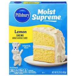 Pillsbury Moist Supreme Lemon Cake Mix - 15.25 oz