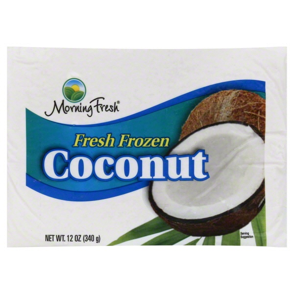 slide 1 of 1, Morning Fresh Farms Coconut, 12 oz