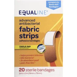 Equaline Bandages Antibacterial Sheer