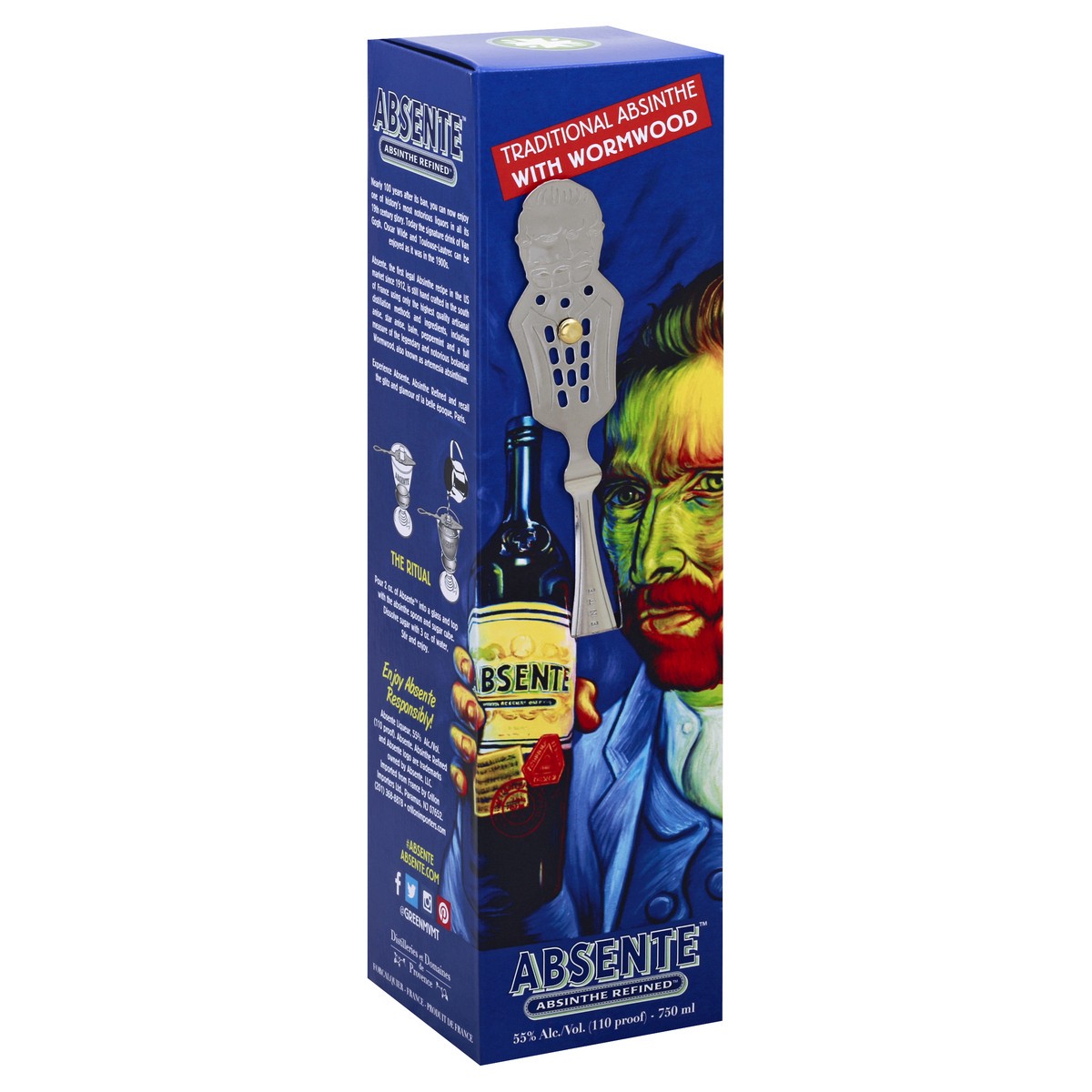 slide 5 of 8, Absente Refined Liquor, 750 ml