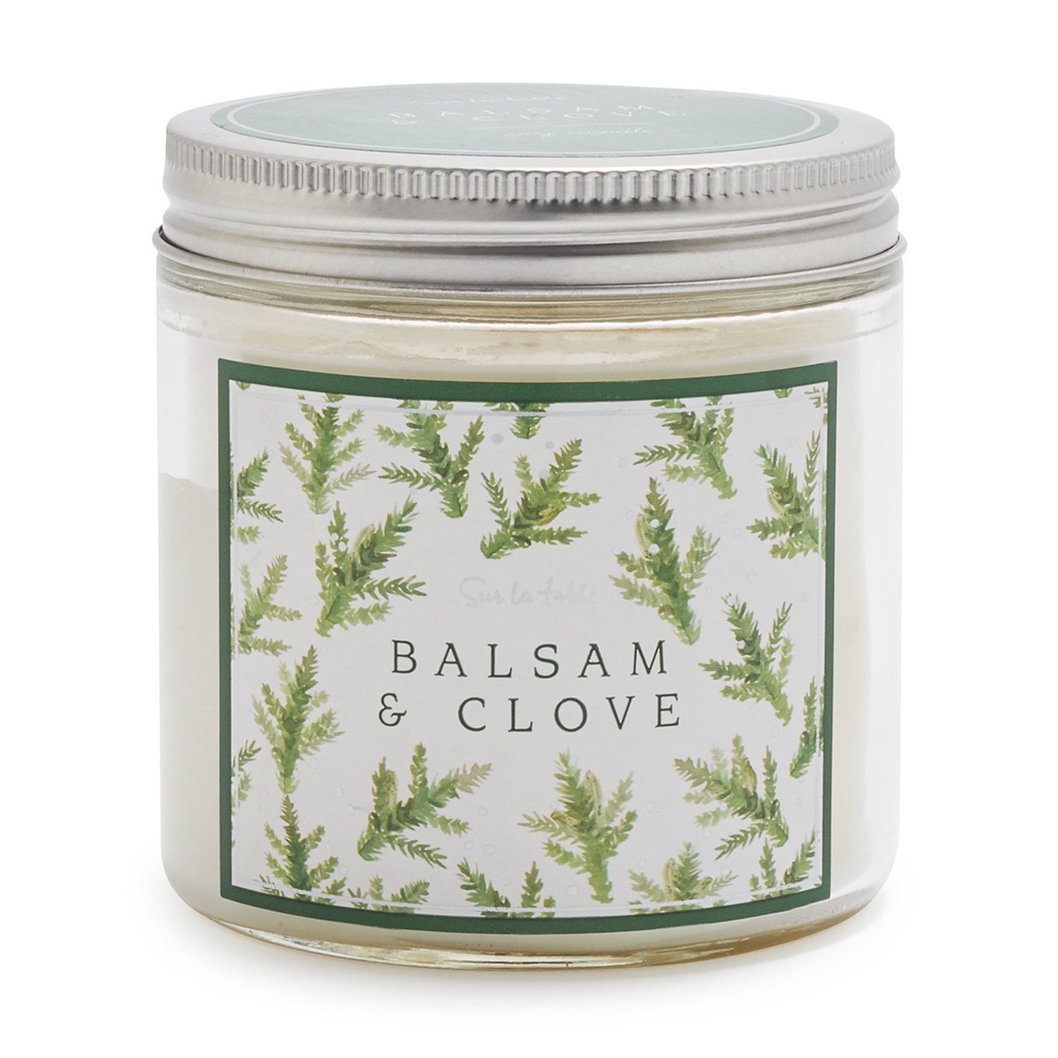 slide 1 of 1, Sur La Table Balsam & Clove Soy Candle, 10.9 oz