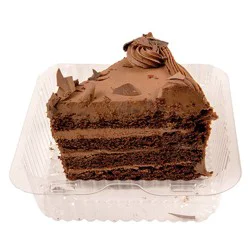 Weis Quality Triple Chocolate Cake Slice