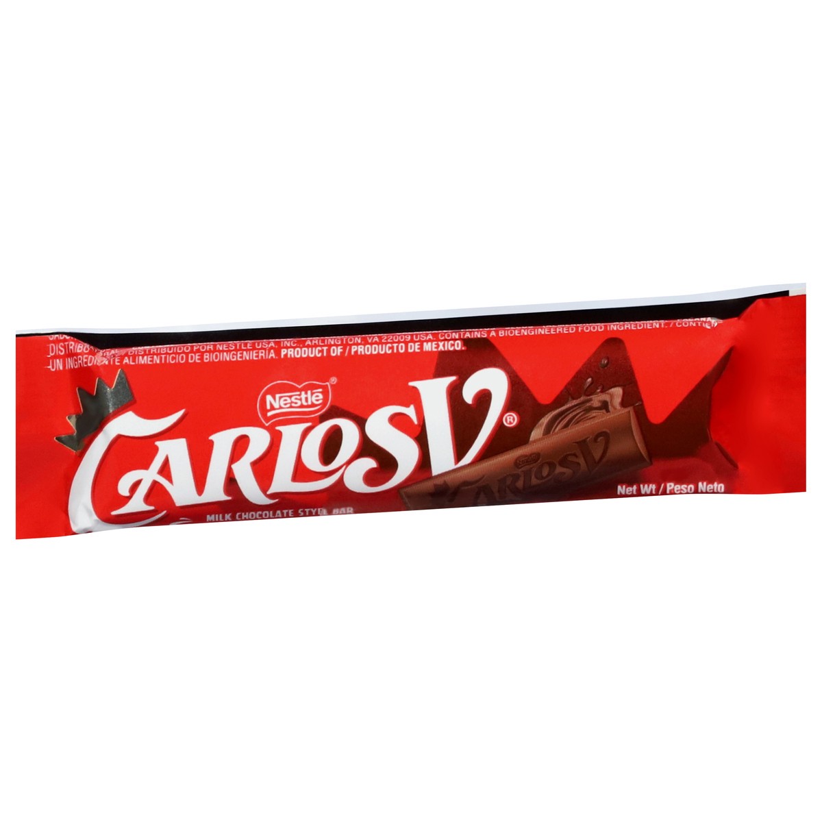 slide 3 of 4, Carlos V Milk Chocolate Style Bar 0.63 oz, 0.75 oz