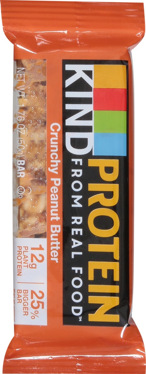 slide 6 of 9, KIND Crunchy Peanut Butter Protein Bar, 1.76 oz