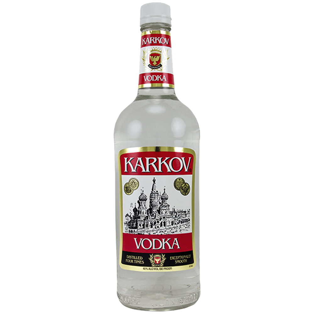 slide 1 of 1, Karkov Vodka, 1 liter