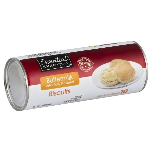 slide 1 of 1, Essential Everyday Buttermilk Biscuit 10Ct, 7.5 oz