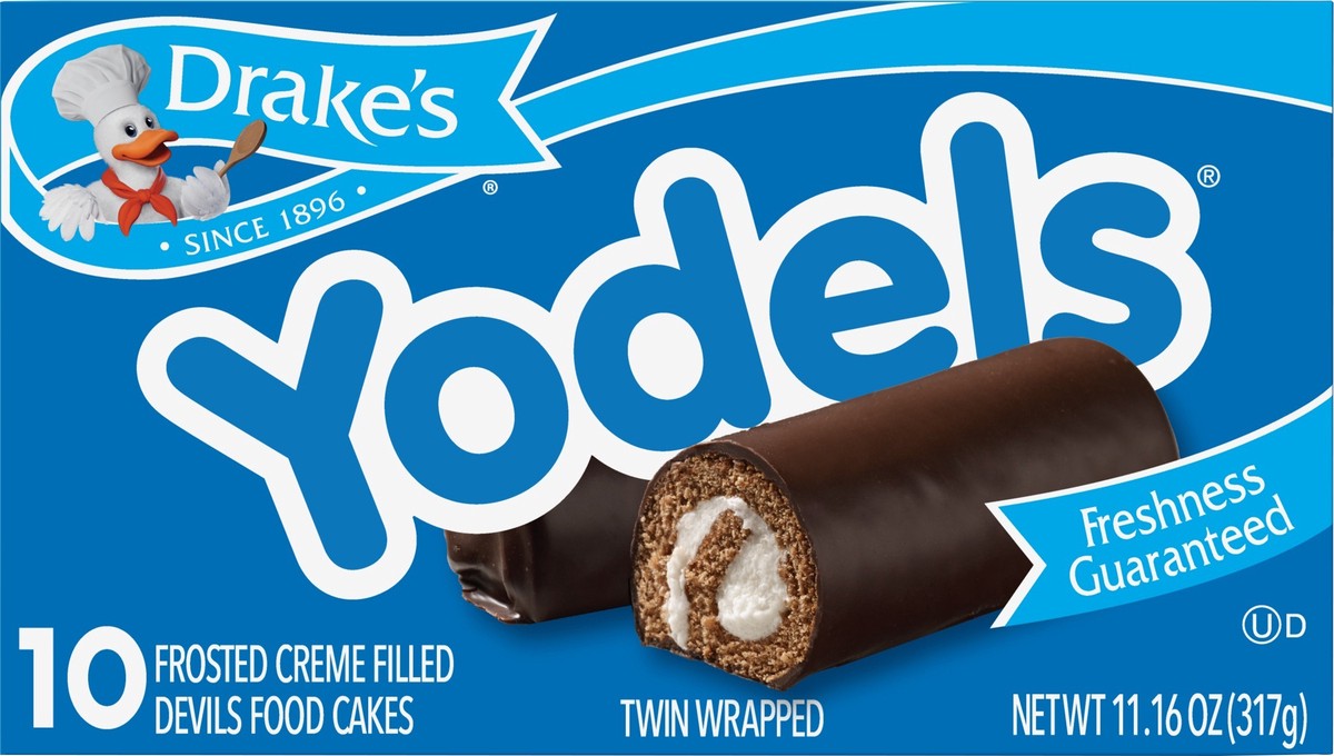 slide 7 of 13, Drake's Cakes, Drake's Family Pack YODELS cakes, 10 ct