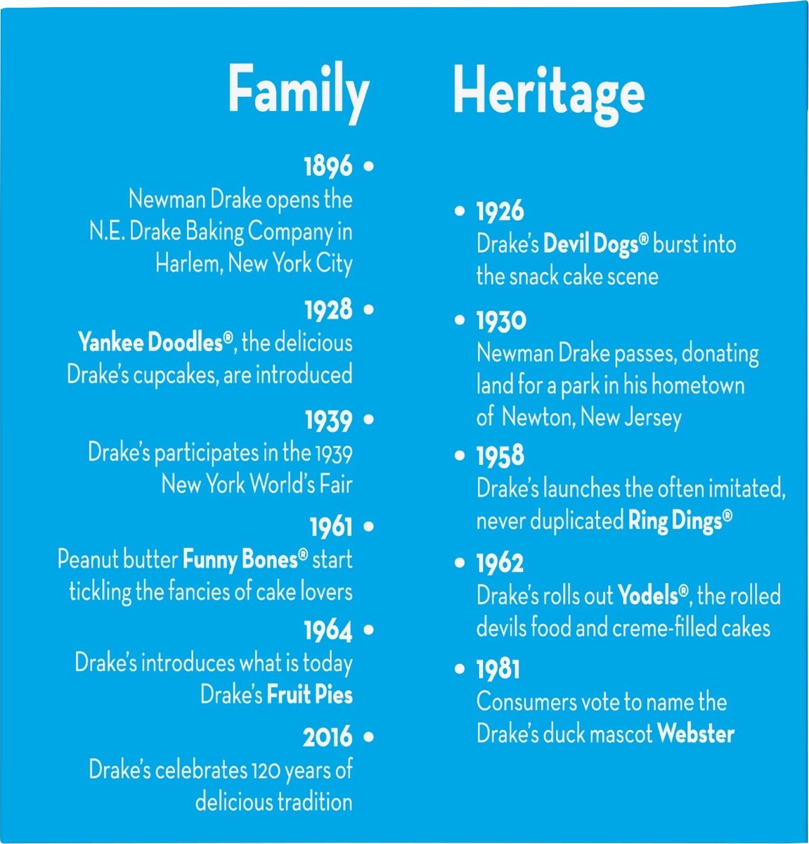 slide 8 of 13, Drake's Cakes, Drake's Family Pack YODELS cakes, 10 ct