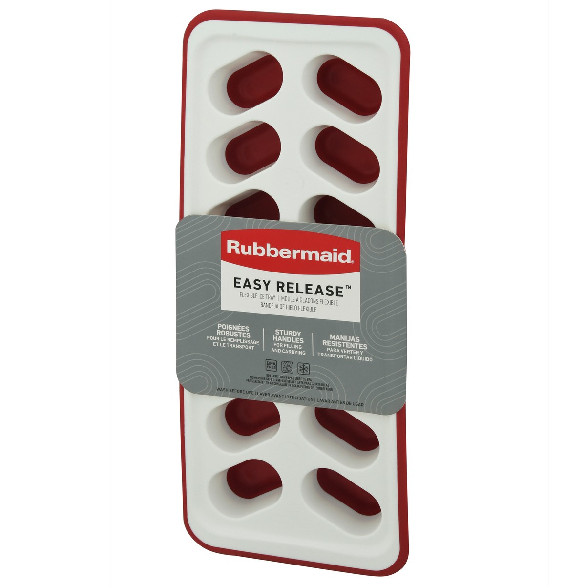 slide 12 of 12, Rubbermaid Easy Release Flexible Ice Tray, 1 ct