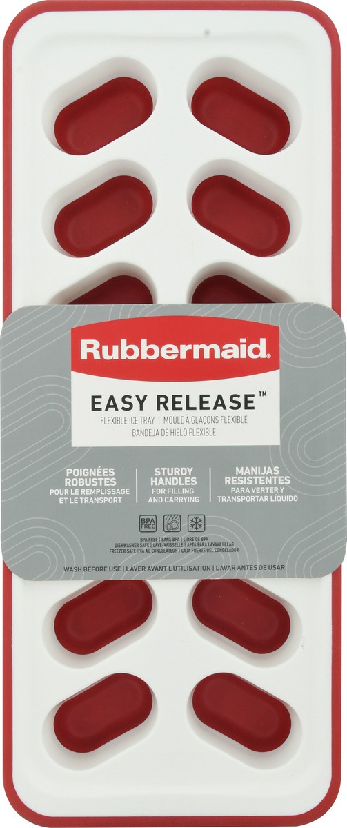 slide 1 of 12, Rubbermaid Easy Release Flexible Ice Tray, 1 ct