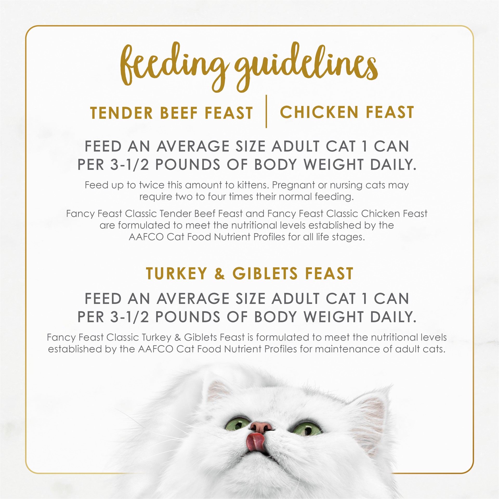 slide 4 of 7, Fancy Feast Poultry and Beef Feast Classic Pate Collection Grain Free Wet Cat Food Variety Pack, 5.63 lb