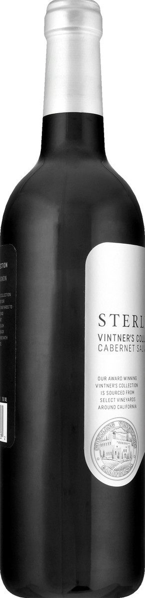 slide 8 of 9, Sterling Vineyards California Cabernet Sauvignon Red Wine 750ml, 750 ml