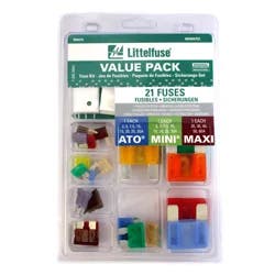 Littelfuse Assorted Value Pack - Mini/ATO/Maxi 32V - 21 pc