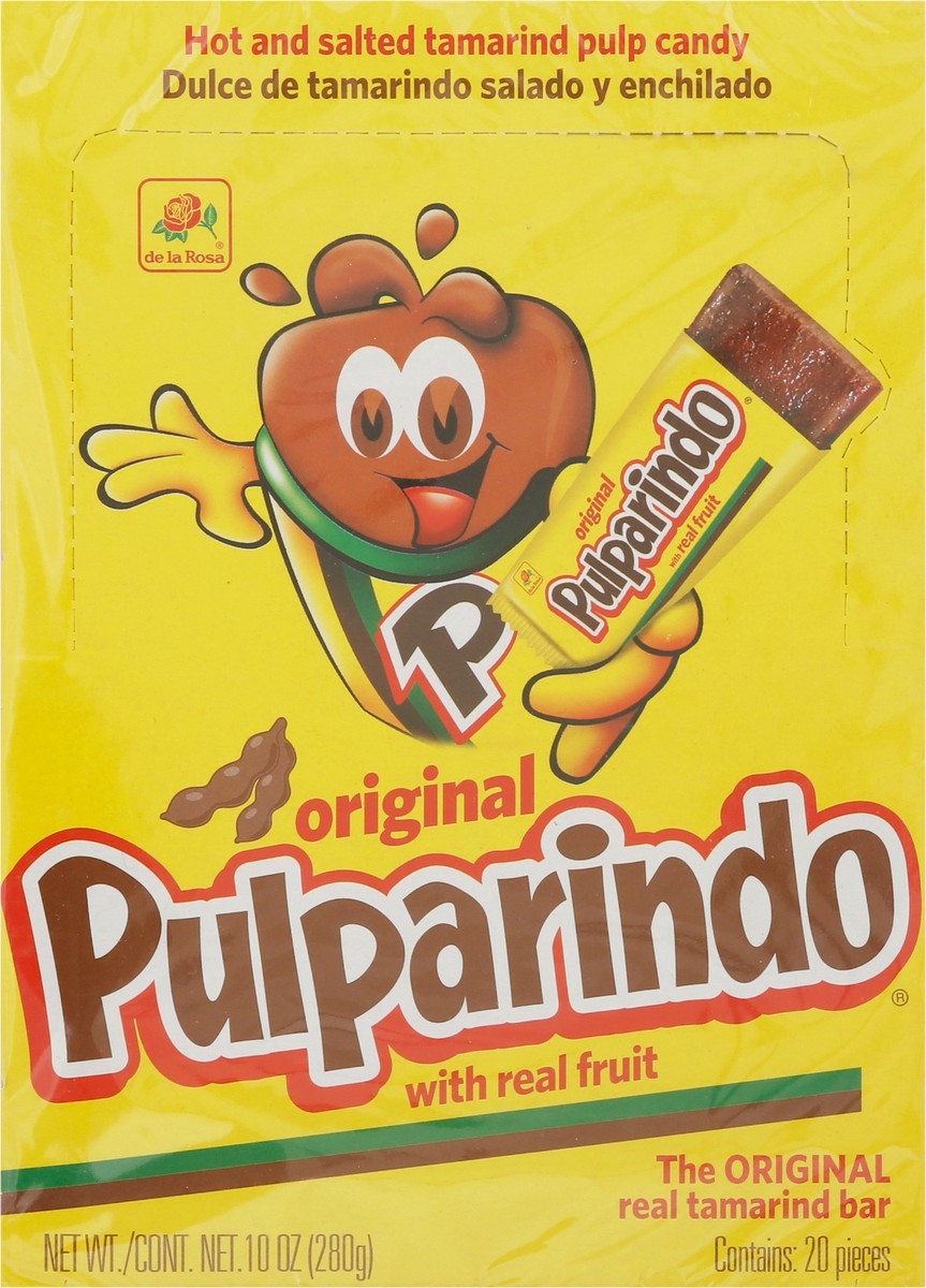 slide 7 of 9, Pulparindo Original Tamarind Bar with Real Fruit 20 ea, 20 ct