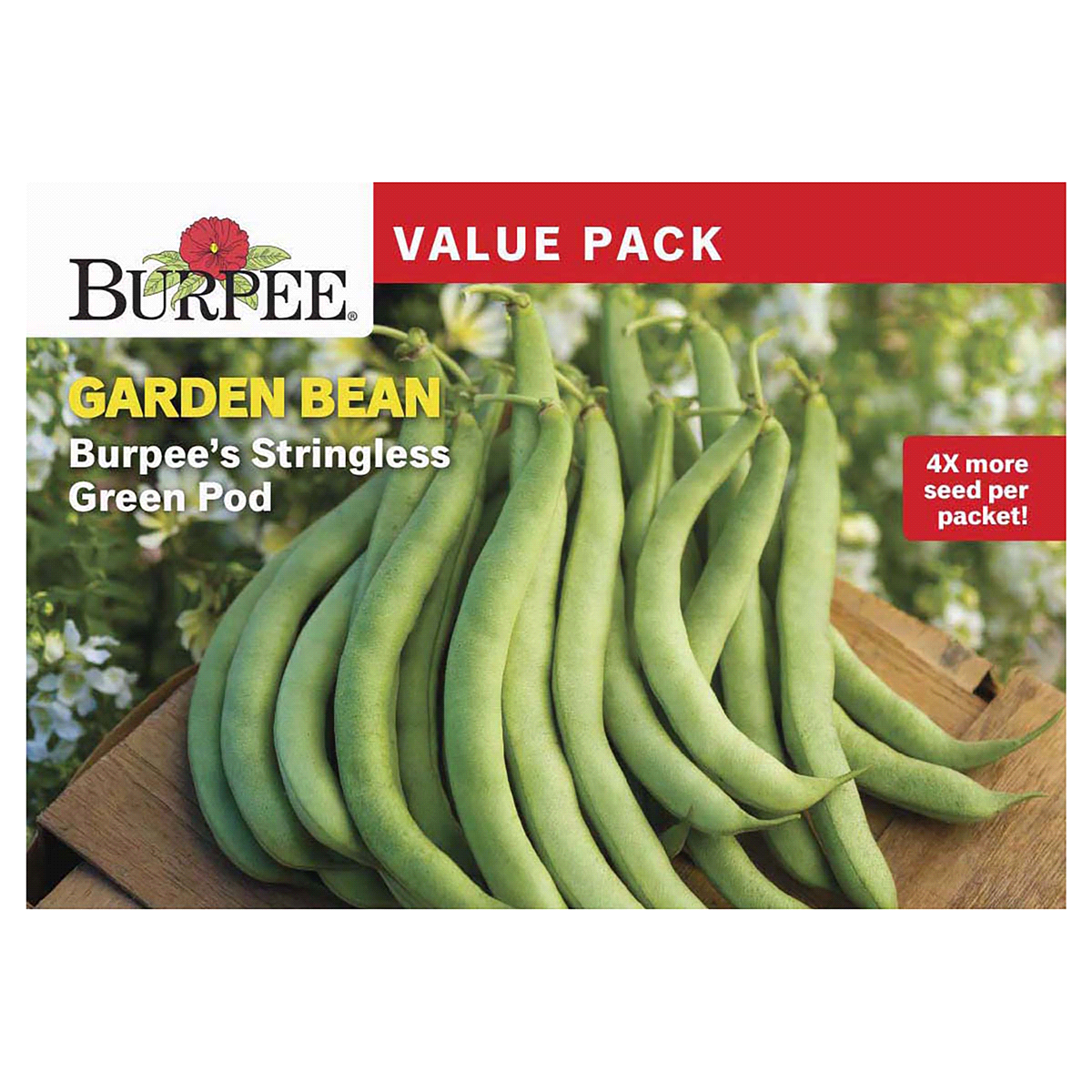 slide 1 of 1, Burpee Value Pack Bean Burpee's Stingless Green Pod Seeds, 1 ct