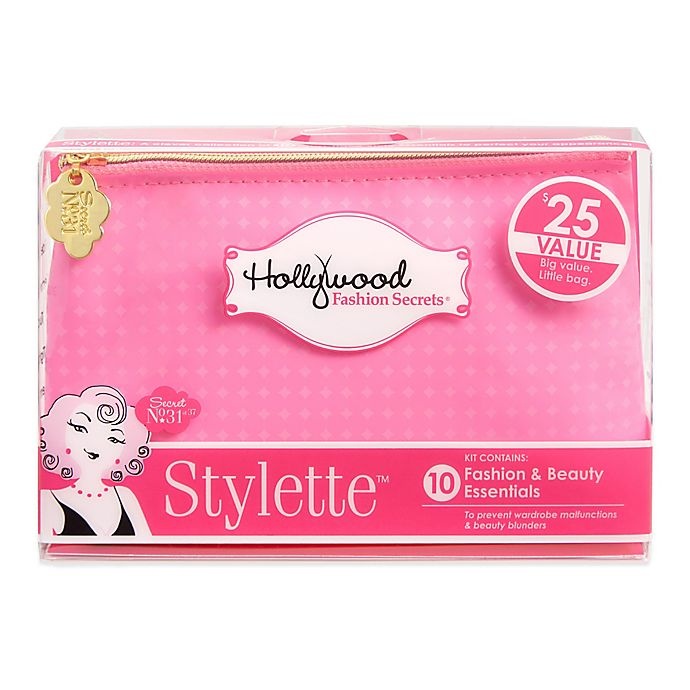 slide 1 of 4, Hollywood Fashion Secrets Sweet & Smart Stylette - Pink and White, 1 ct