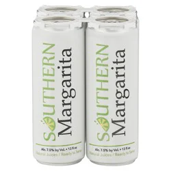 Southern Margarita Lime Juice Malt Beverage - 4 x 12 fl oz Cans