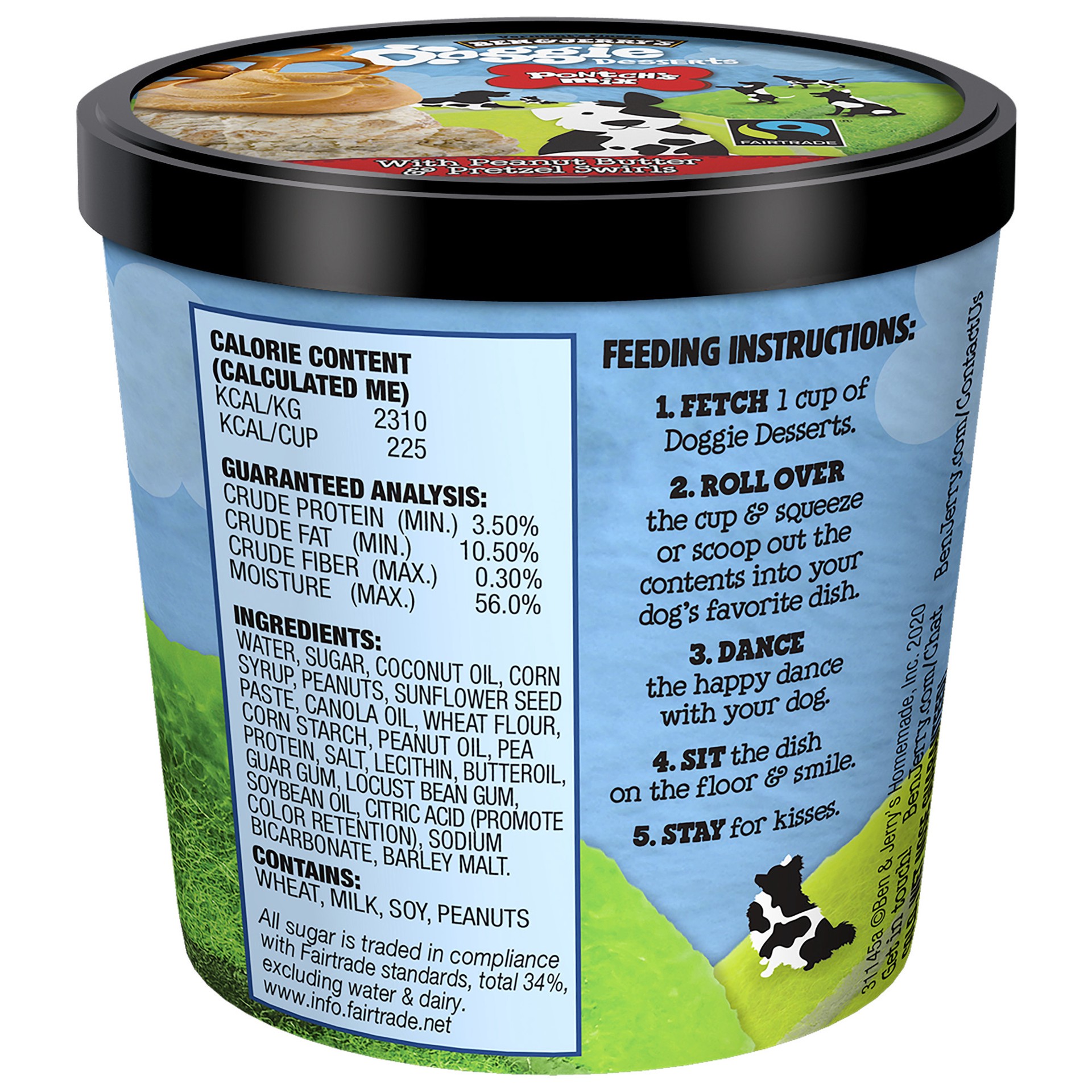 slide 3 of 4, Ben & Jerry's Frozen Dog Treat Pontch's Mix, 4 oz, 4 oz