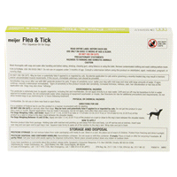 slide 3 of 13, Meijer Pro I Squeeze-On Flea & Tick for Dogs or less, 33 lb, 3 ct