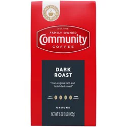 Community Coffee Coffee, Ground, Dark Roast