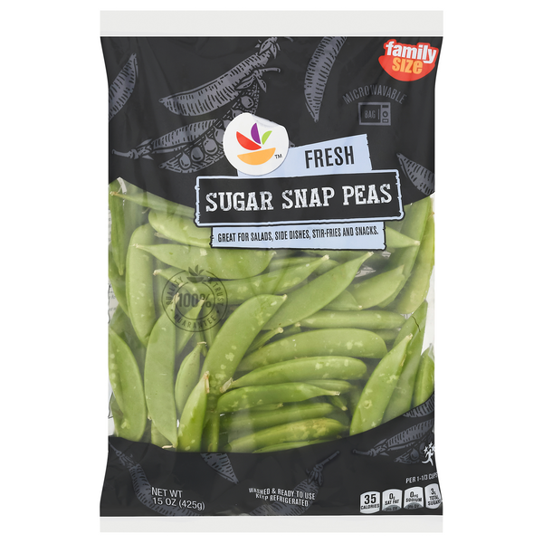 slide 1 of 1, Giant Sugar Snap Peas, 15 oz