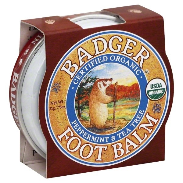 slide 1 of 1, Badger Foot Balm 0.75 oz, 0.75 oz