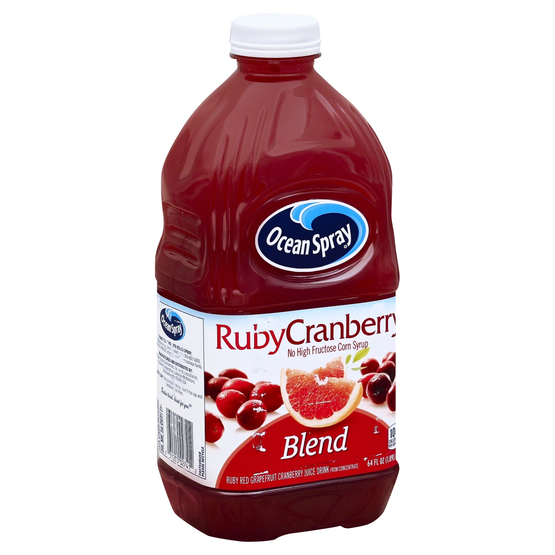 slide 1 of 8, Ocean Spray Blend Ruby Cranberry Juice Drink - 64 fl oz, 64 fl oz