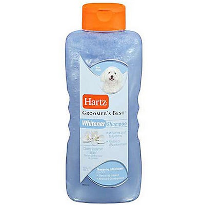 slide 1 of 1, Hartz Groomer's Best  Extra Gentle Whitening Shampoo Cherry Blossom, 18 fl oz
